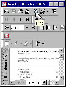 screen capture of Adobe Reader